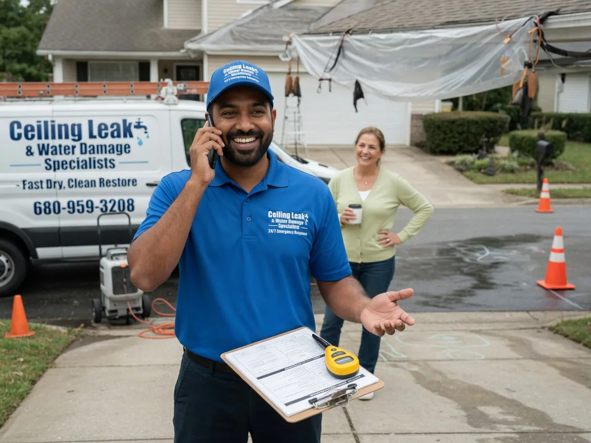 Ceiling Leak Cleanup Luray, SC FAQs